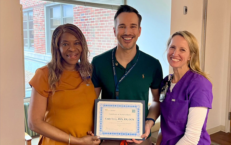 Cody B., BSN, RN, OCN, Infusion Center - Level IV Nurse